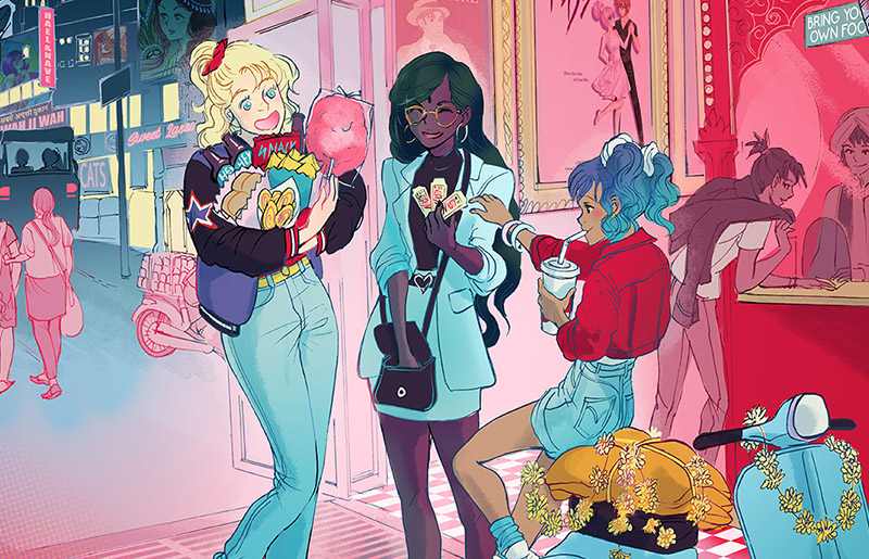 Interview mit weloveillustration: Webcomic Indigo: